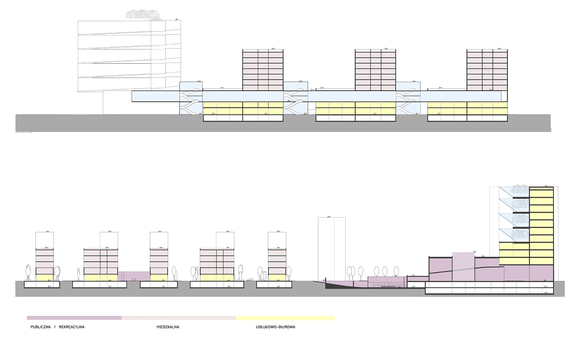 centrum_krakow_przekroje_urbanistyczne