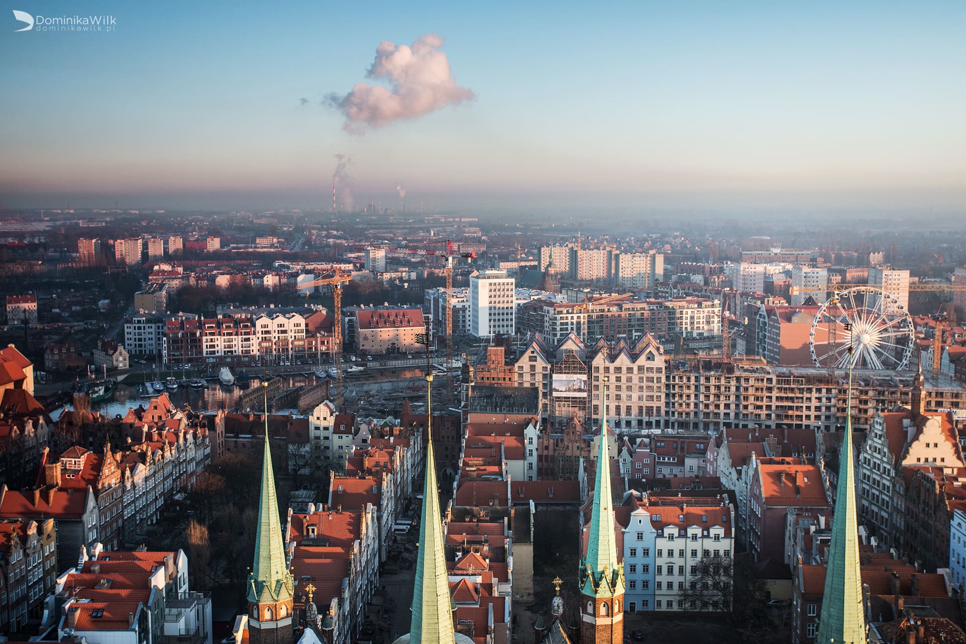 Panorama Gdańska - Danzig w pełnej krasie